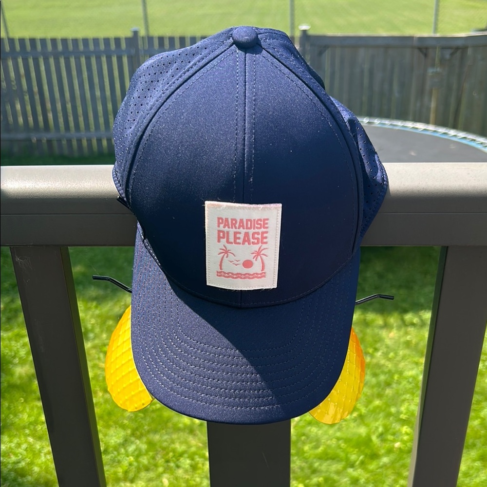 Tommy Bahama Deep Blue Cap with Patch